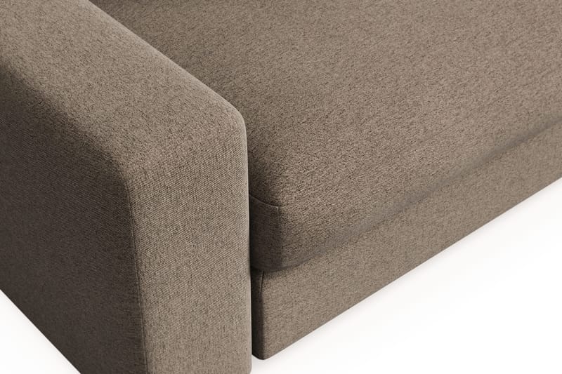 Arken Lyx Stor Dyp Lenestol i stoff - Brun - Møbler - Stoler & lenestoler - Lenestoler