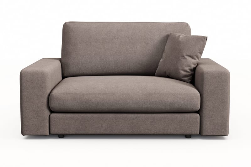 Arken Lyx Stor Dyp Lenestol i stoff, Brun