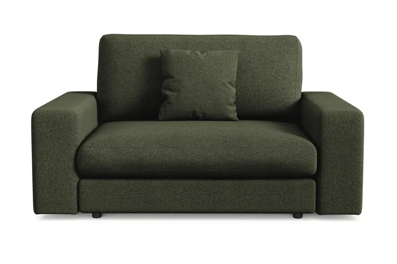 Arken Lyx Stor Dyp Lenestol i stoff - Grön - Møbler - Stoler & lenestoler - Lenestoler