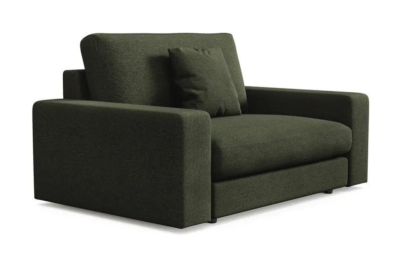 Arken Lyx Stor Dyp Lenestol i stoff - Grön - Møbler - Stoler & lenestoler - Lenestoler