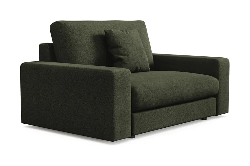 Arken Lyx Stor Dyp Lenestol i stoff - Grön - Møbler - Stoler & lenestoler - Lenestoler