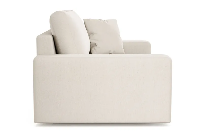 Arken Lyx Stor Dyp Lenestol i stoff - Lys beige - Møbler - Stoler & lenestoler - Lenestoler