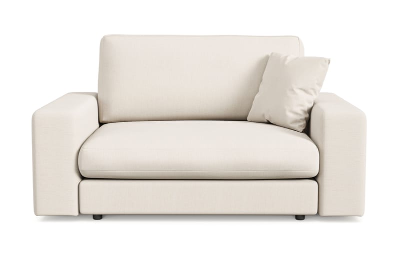 Arken Lyx Stor Dyp Lenestol i stoff - Lys beige - Møbler - Stoler & lenestoler - Lenestoler