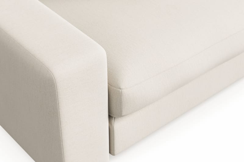 Arken Lyx Stor Dyp Lenestol i stoff - Lys beige - Møbler - Stoler & lenestoler - Lenestoler