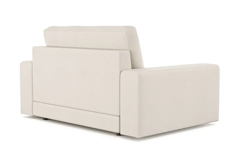 Arken Lyx Stor Dyp Lenestol i stoff - Lys beige - Møbler - Stoler & lenestoler - Lenestoler