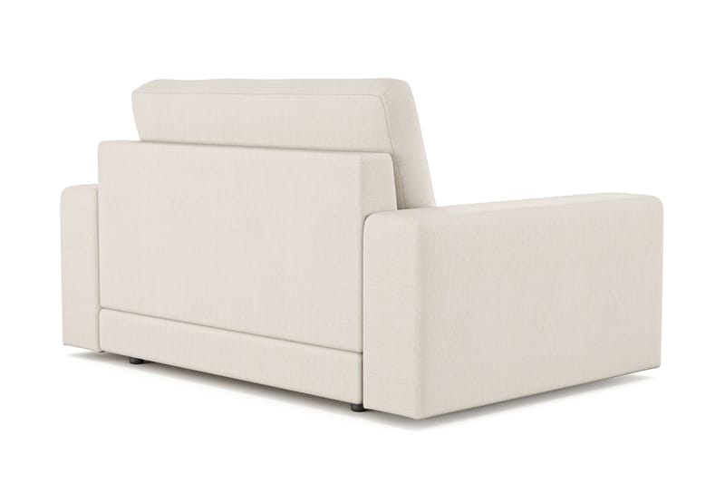 Arken Lyx Stor Dyp Lenestol i stoff - Lys beige - Møbler - Stoler & lenestoler - Lenestoler
