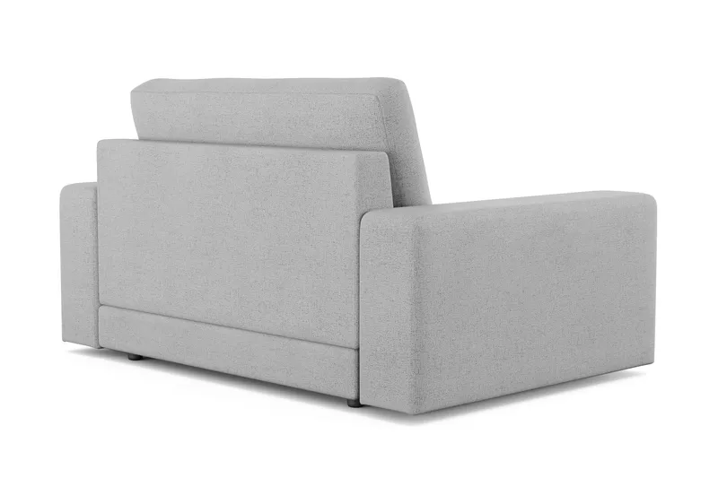 Arken Lyx Stor Dyp Lenestol i stoff - Lysegrå - Møbler - Stoler & lenestoler - Lenestoler