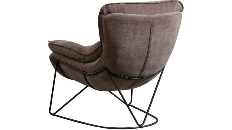 Artemis lenestol i stoff - Biscuit - Møbler - Stoler & lenestoler - Lenestoler