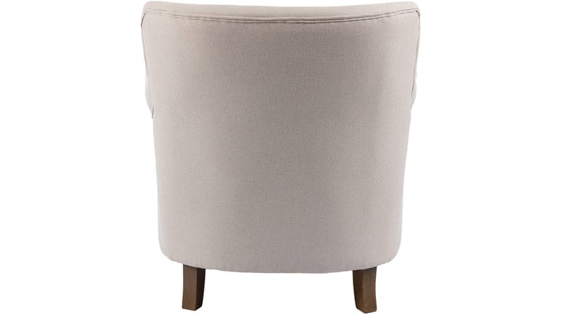 Asolo lenestol i stoff - Beige - Møbler - Stoler & lenestoler - Lenestoler