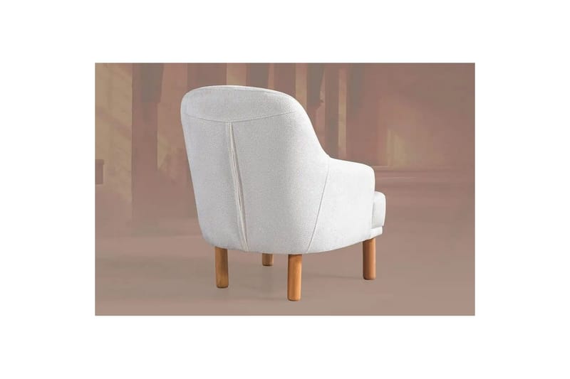 Astran Lenestol - Kremhvit - Møbler - Stoler & lenestoler - Lenestoler