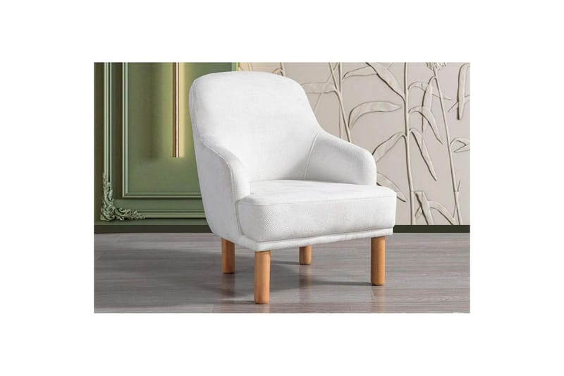 Astran Lenestol - Kremhvit - Møbler - Stoler & lenestoler - Lenestoler