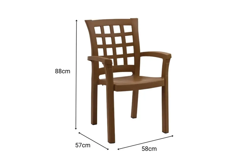 Athodna Spisestol - Brun - Møbler - Stoler & lenestoler - Spisestuestoler & kjøkkenstoler