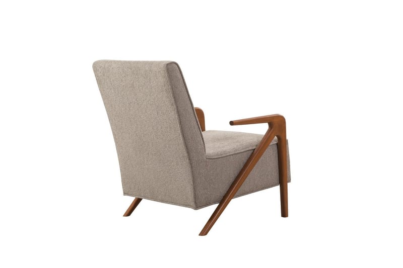 Austen Lenestol - Grå - Møbler - Stoler & lenestoler - Lenestoler