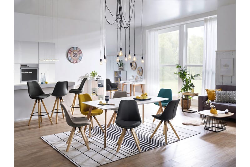 Baano Spisestol - Antrasitt - Møbler - Stoler & lenestoler - Spisestuestoler & kjøkkenstoler