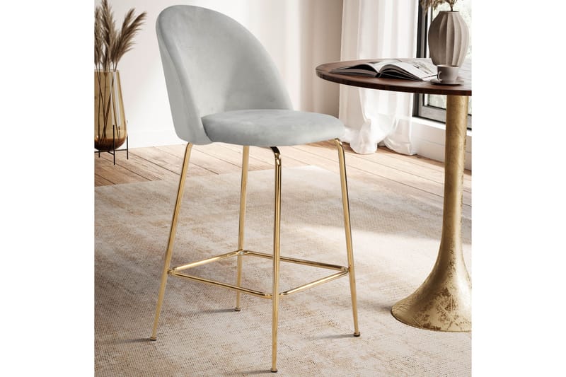 Babbi Barstol 102 cm - Lys grå - Møbler - Stoler & lenestoler - Barstoler