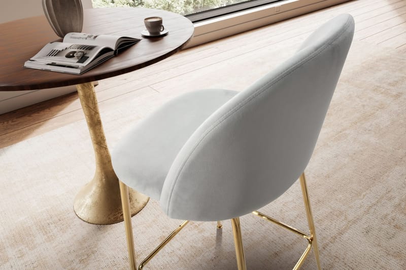 Babbi Barstol 102 cm - Lys grå - Møbler - Stoler & lenestoler - Barstoler