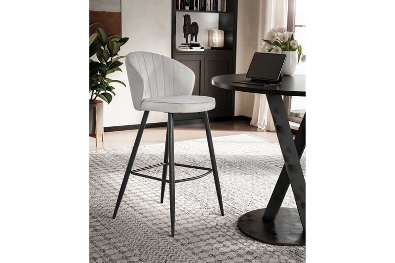 Babby Barstol 103 cm - Lys grå - Møbler - Stoler & lenestoler - Barstoler