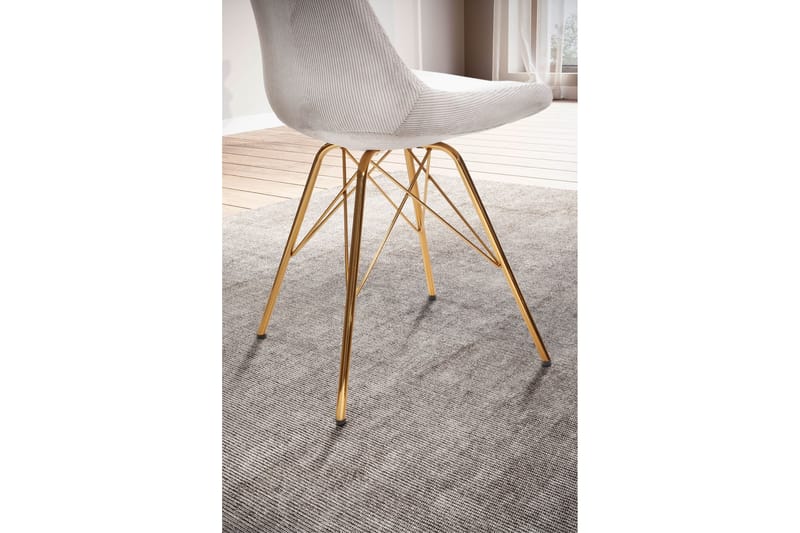 Badoni Lenestol - Beige - Møbler - Stoler & lenestoler - Spisestuestoler & kjøkkenstoler