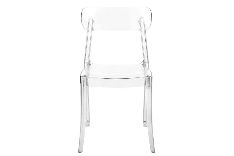 Bankettstol Beliani Covington set om 2 Transparent - Møbler - Stoler & lenestoler - Spisestuestoler & kjøkkenstoler