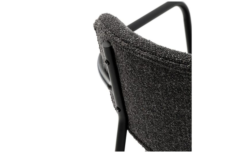 Bano Lenestol - Mørk grå - Møbler - Stoler & lenestoler - Spisestuestoler & kjøkkenstoler