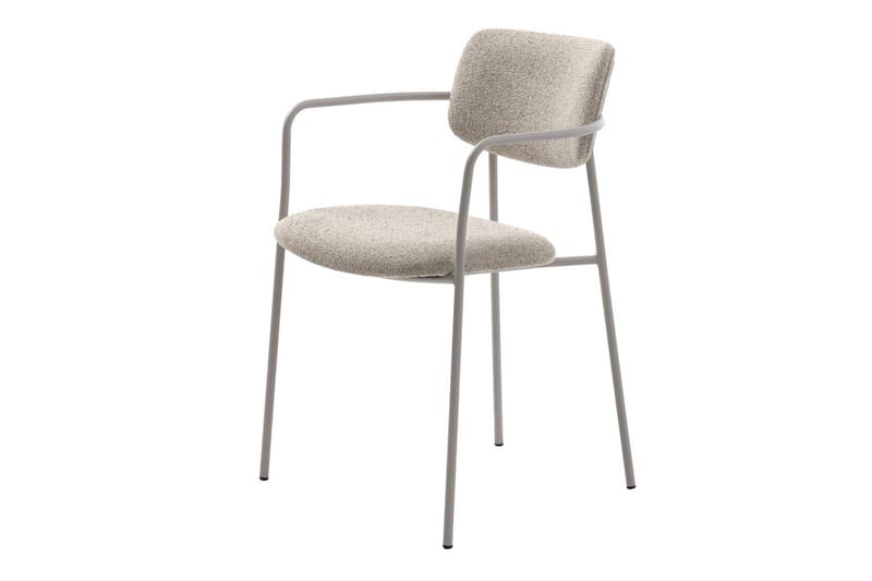 Bano Lenestol - Offwhite - Møbler - Stoler & lenestoler - Spisestuestoler & kjøkkenstoler