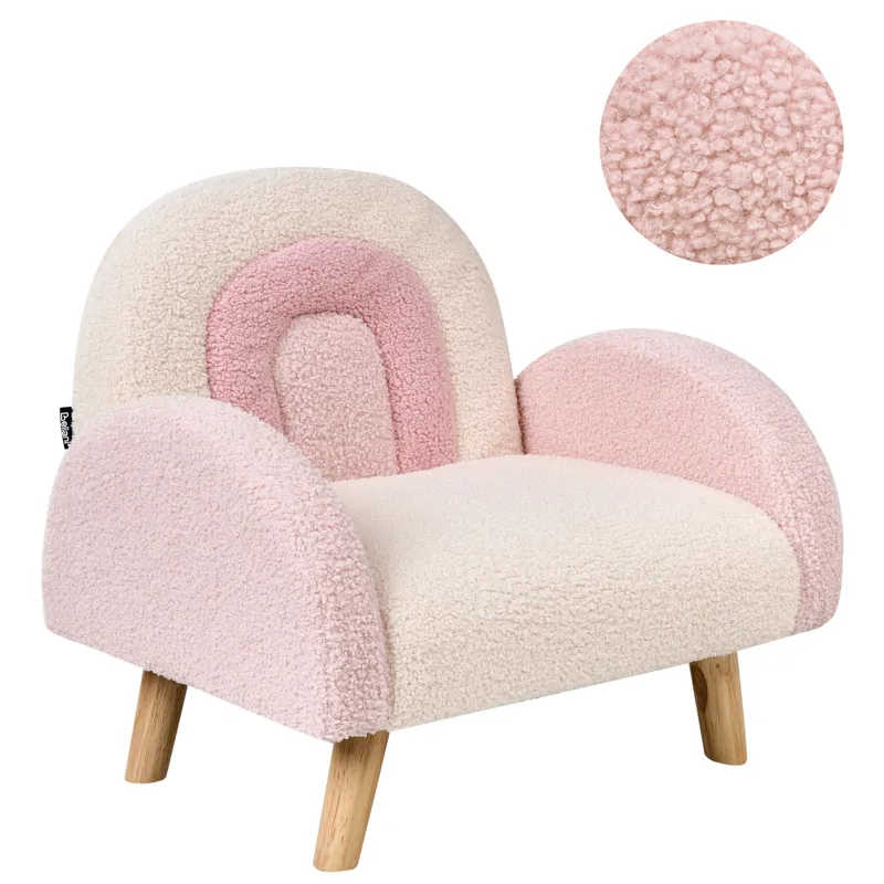 Barnelenestoler Ombo, Pastellrosa