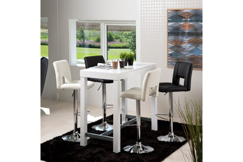 Barry Barkrakk 115 cm - Hvit - Møbler - Stoler & lenestoler - Barstoler