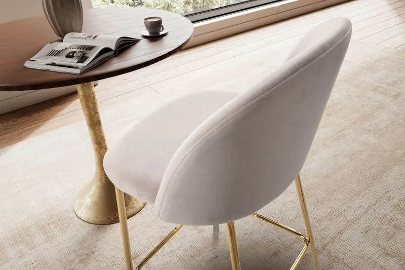 Barstol Beige - Møbler - Stoler & lenestoler - Barstoler
