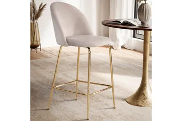 Barstol Beige - Møbler - Stoler & lenestoler - Barstoler