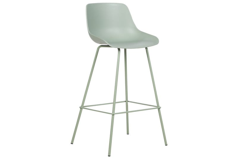 Barstol Beliani Emmet set om 2 Grön Light green - Møbler - Stoler & lenestoler - Barstoler