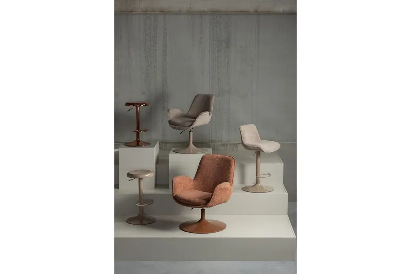 Barstol Isaac - Sand - Møbler - Stoler & lenestoler - Barstoler