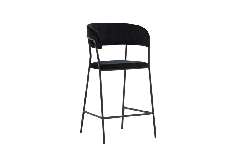 Barstol Lui spisestol svart Black, undefined