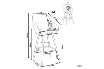 Barstol Off White - Møbler - Stoler & lenestoler - Barstoler
