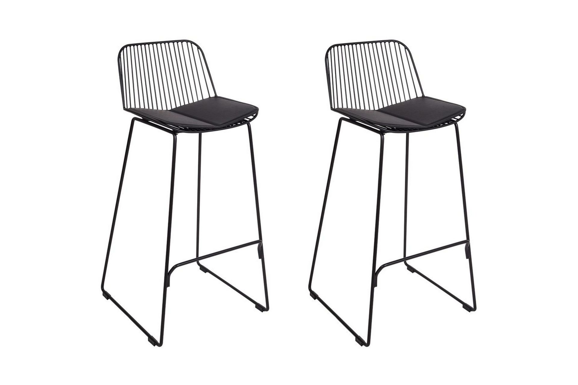 Barstol Svart -
