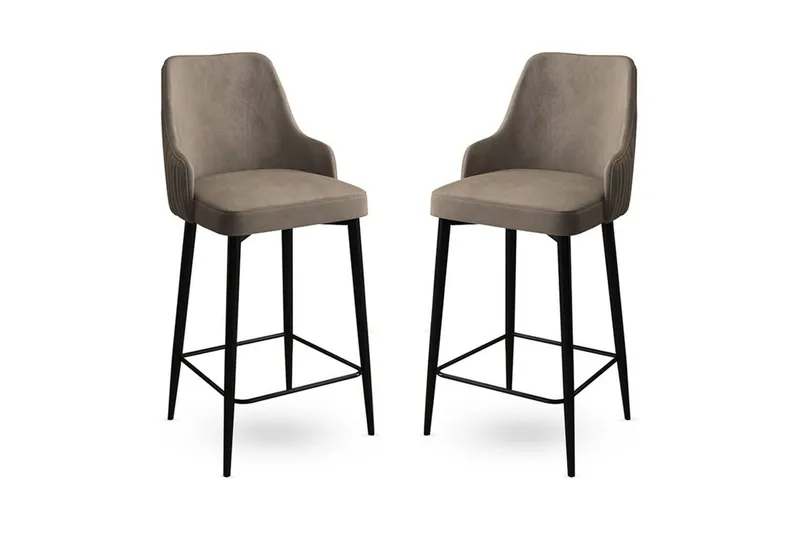 Barstol Ydra Cappuccino / Svart, Cappuccino / Svart