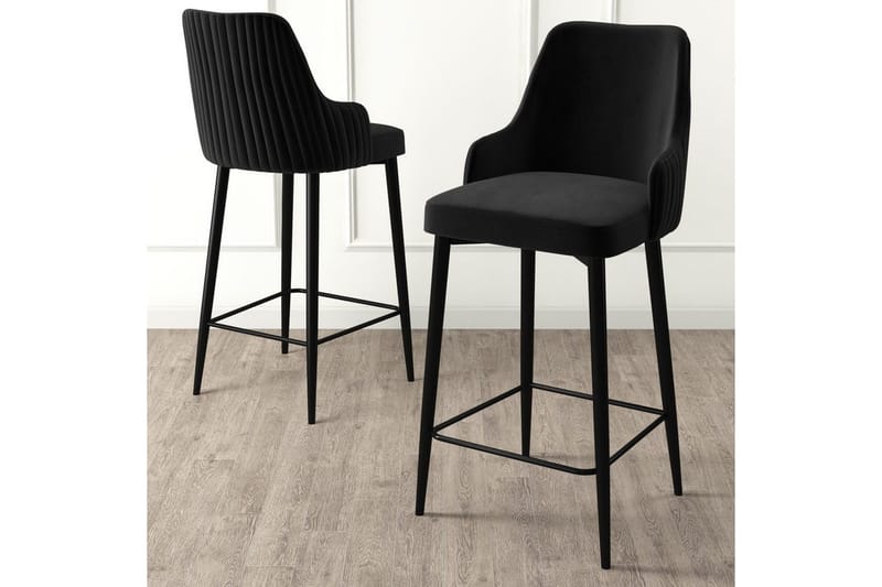 Barstol Ydra Svart - Svart - Møbler - Stoler & lenestoler - Barstoler