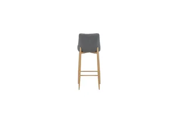 Barstol Plaza 2-pack Natur/Mørkgrå - Møbler - Stoler & lenestoler - Barstoler