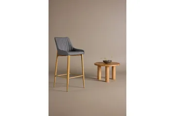 Barstol Plaza 2-pack Natur/Mørkgrå - Møbler - Stoler & lenestoler - Barstoler