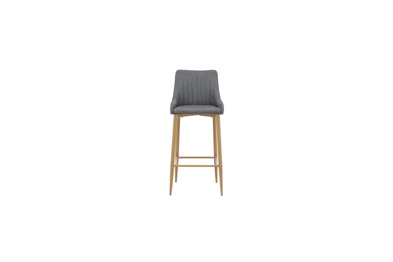 Barstol Plaza 2-pack Natur/Mørkgrå - Møbler - Stoler & lenestoler - Barstoler