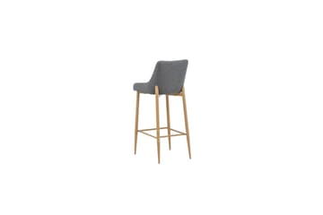 Barstol Plaza 2-pack Natur/Mørkgrå - Møbler - Stoler & lenestoler - Barstoler
