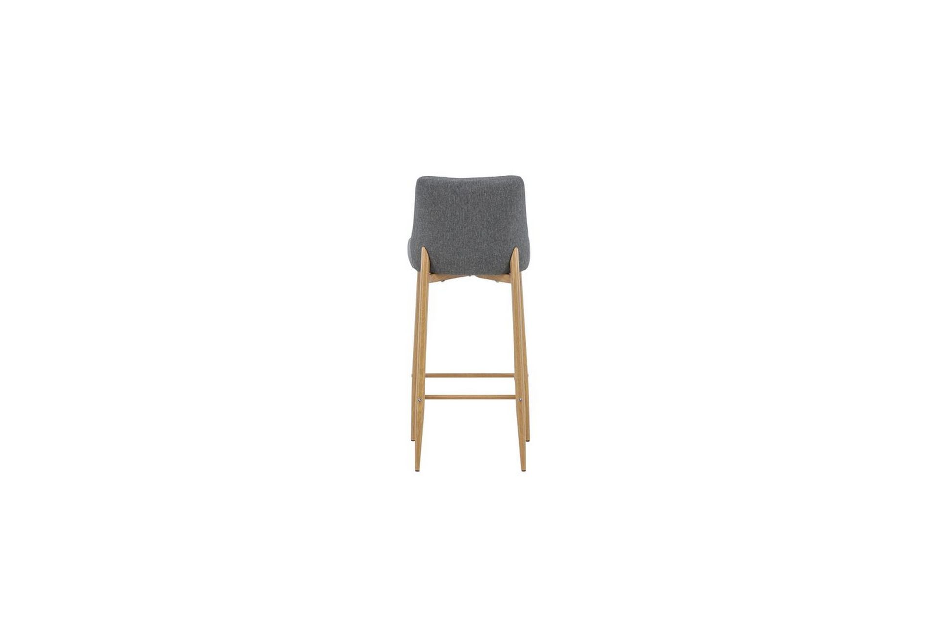 Barstol Plaza 2-pack Natur/Mørkgrå - Møbler - Stoler & lenestoler - Barstoler