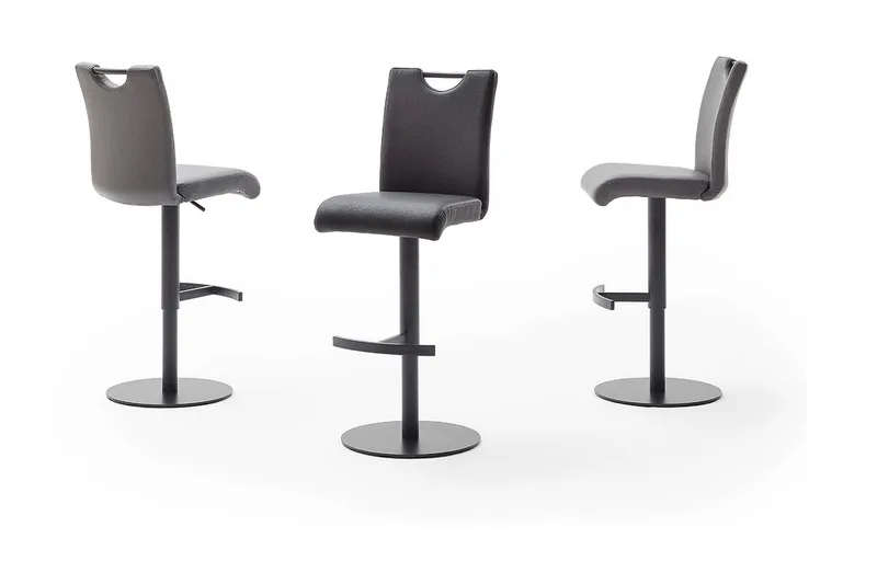 ALESI Barstol - Grå / Svart - Møbler - Stoler & lenestoler - Barstoler