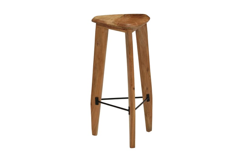 Barkrakker 2 stk heltre akasie - Akasie - Møbler - Stoler & lenestoler - Barstoler
