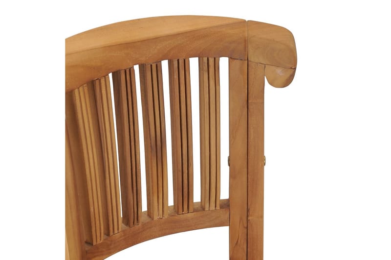 Barstol heltre teak - Brun - Barstoler