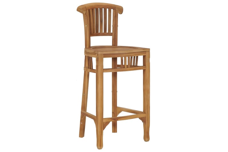 Barstol heltre teak - Brun - Møbler - Stoler & lenestoler - Barstoler