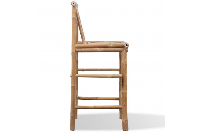 Barstoler 2 stk bambus - Bambus - Møbler - Stoler & lenestoler - Barstoler