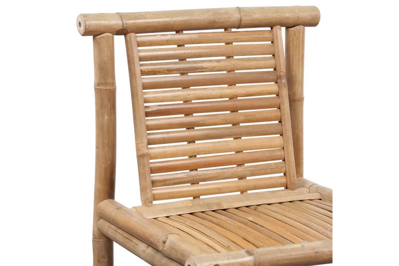 Barstoler 2 stk bambus - Bambus - Møbler - Stoler & lenestoler - Barstoler