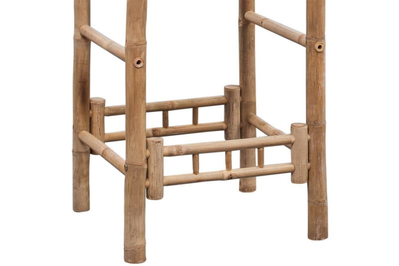 Barstoler 2 stk bambus - Bambus - Møbler - Stoler & lenestoler - Barstoler