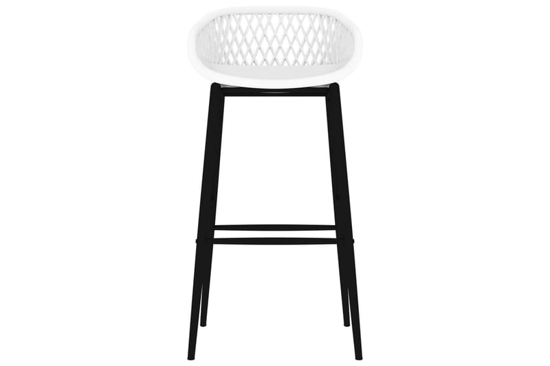 Barstoler 2 stk hvit - Møbler - Stoler & lenestoler - Barstoler
