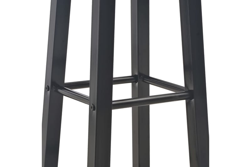 Barstoler 2 stk svart MDF - Svart - Møbler - Stoler & lenestoler - Barstoler